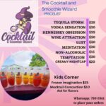 The Cocktail and Smoothie Wizard Flavours