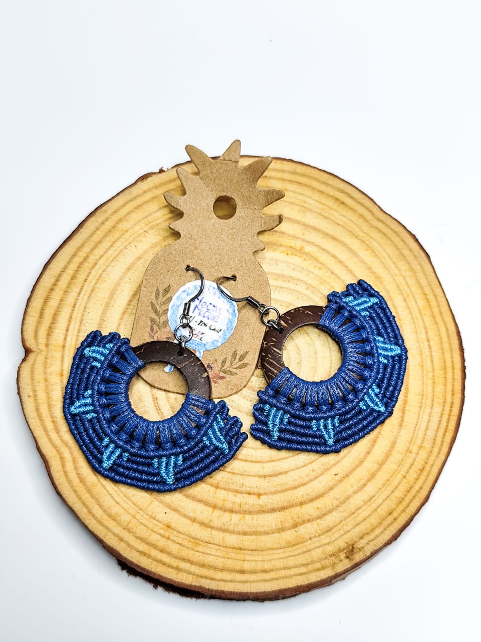 WhatsApp Image 2025-09-02 at 9.47.43 PM Afrocentric (Triangle Pattern) Earrings - PT - Image 1